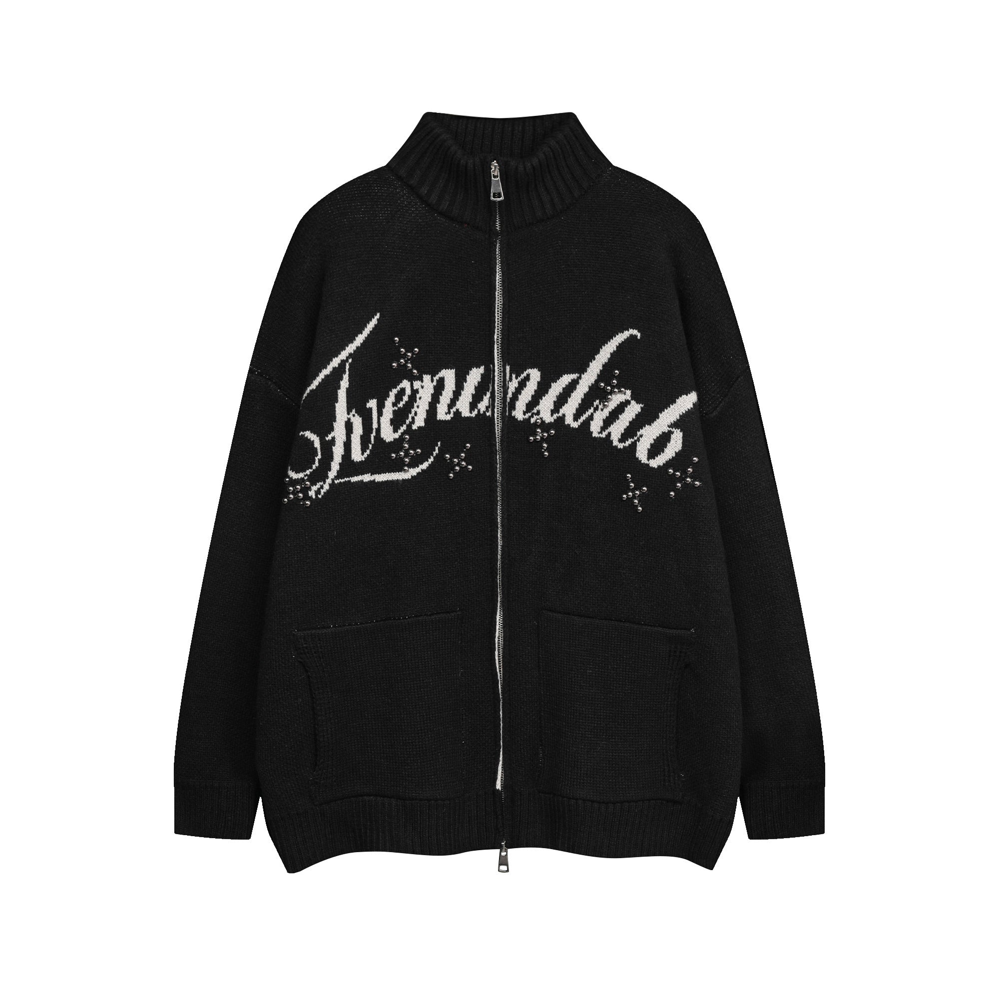 Omirad Eye Vision Knit Zip Cardigan