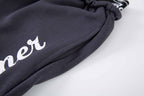 Omirad Script Logo Wide-Leg Sweatpants