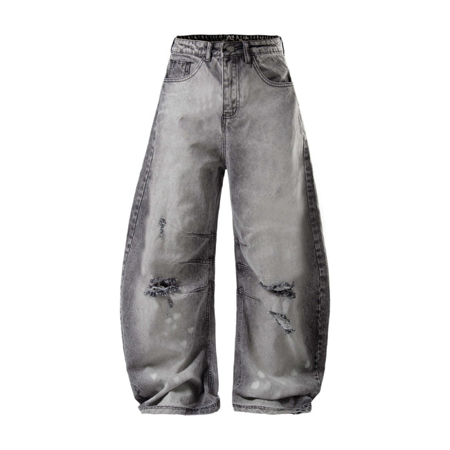 Omirad Washed Baggy Jeans Main Image