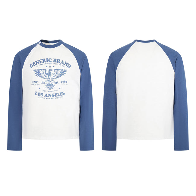 Omirad Vintage Eagle Raglan Long Sleeve Hover Image