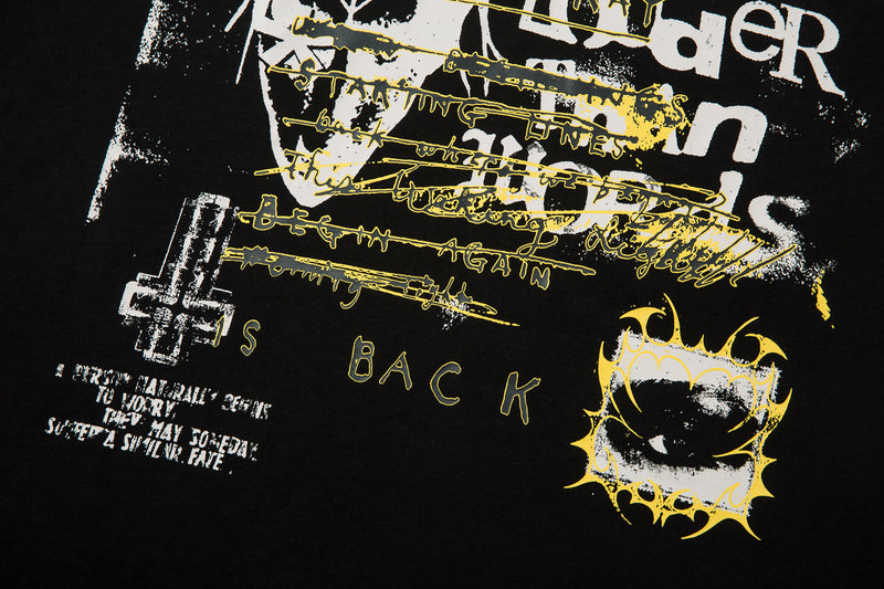 Omirad Layered Graphic Long Sleeve Tee