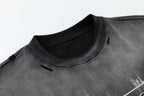 Omirad Layered Camo Sleeve Washed T-Shirt