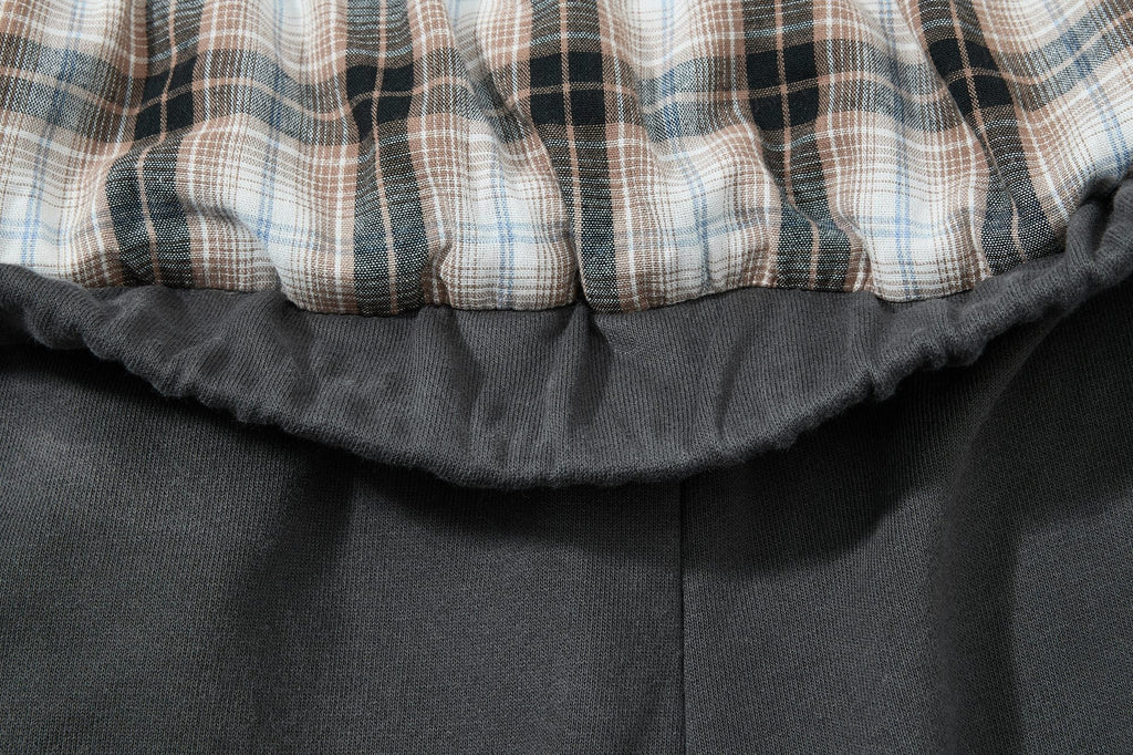Omirad Vintage Leopard Layered Sweatpants