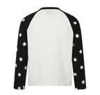 Omirad Star Raglan Waffle Long Sleeve Tee