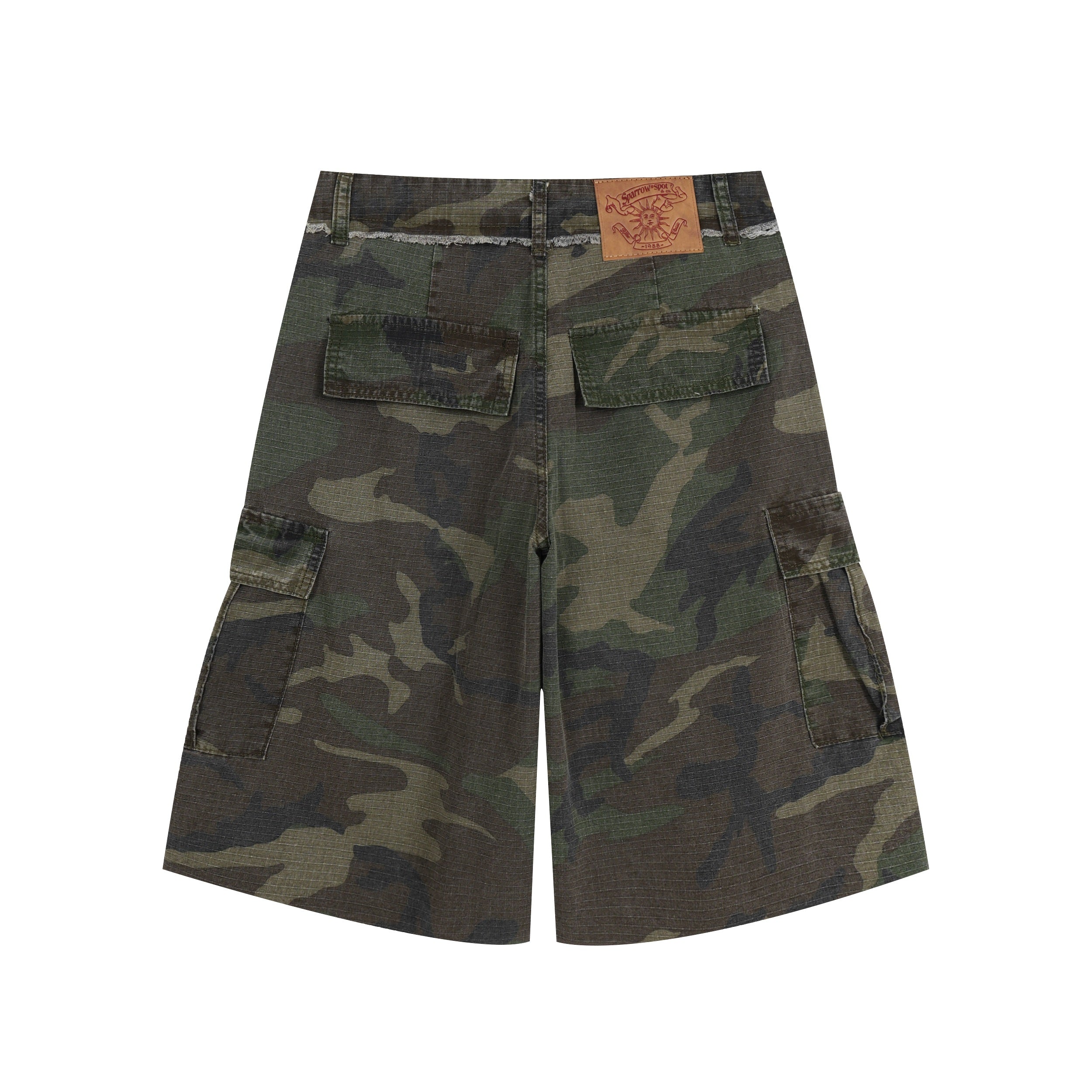 Omirad Camouflage Cargo Shorts