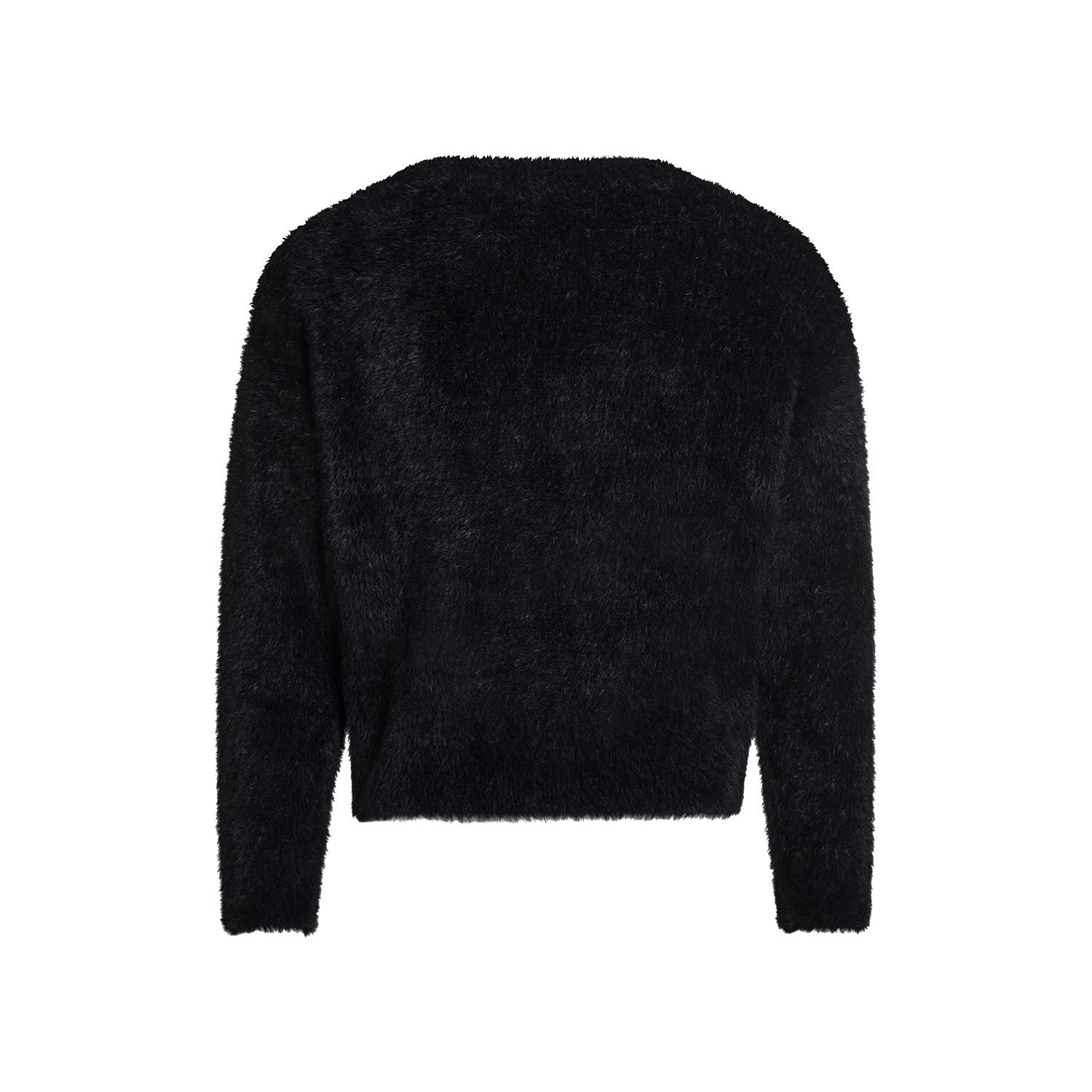Omirad Fluffy Crest Knit Sweater