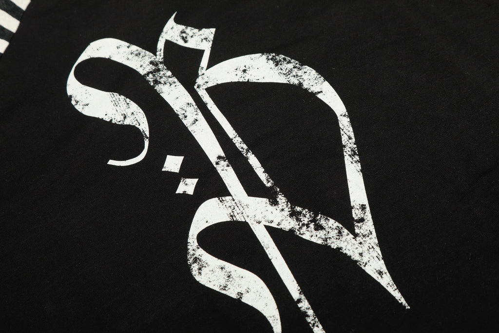Omirad Cross Graphic Raglan Long Sleeve Tee