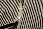Omirad Striped Textured Zip Jacket
