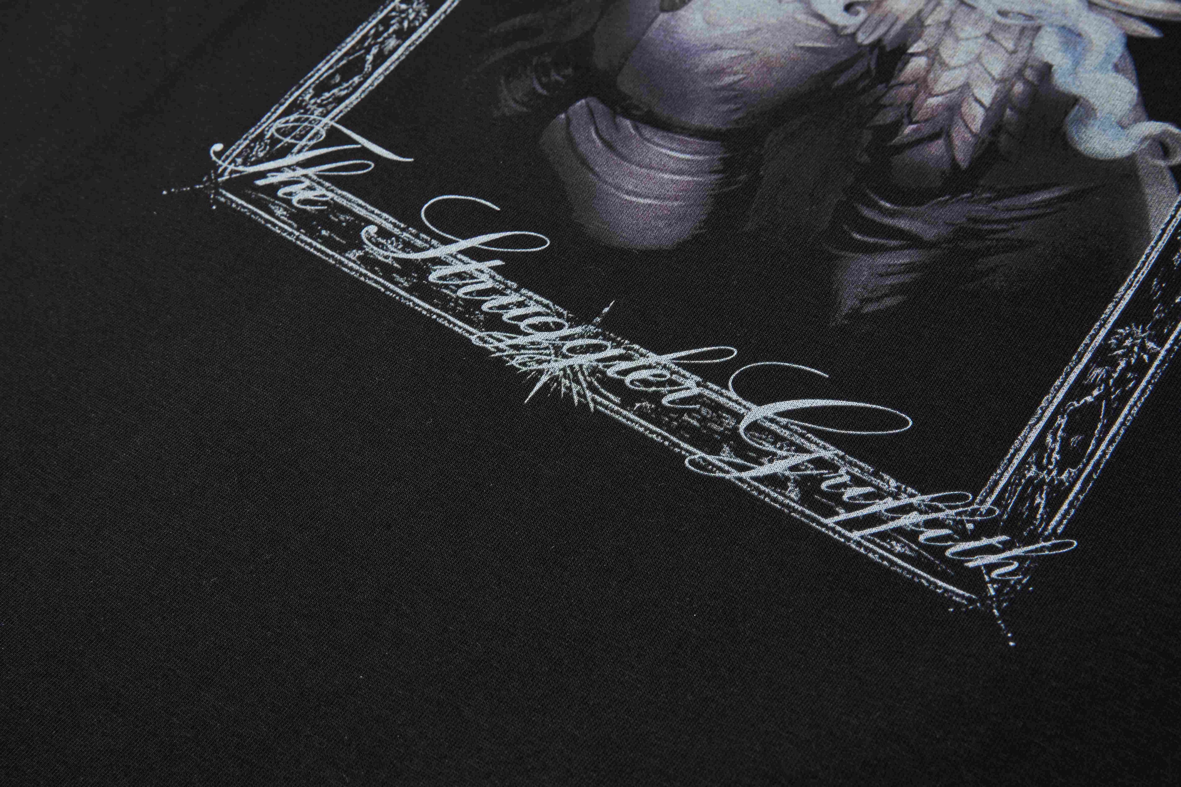 Omirad Graphic Angel Print T-Shirt