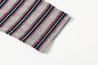 Omirad Layered Stripe Sleeve Long Sleeve Tee