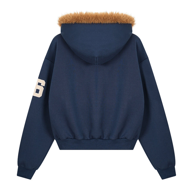 Omirad NYC Fur-Lined Zip Hoodie Main Image