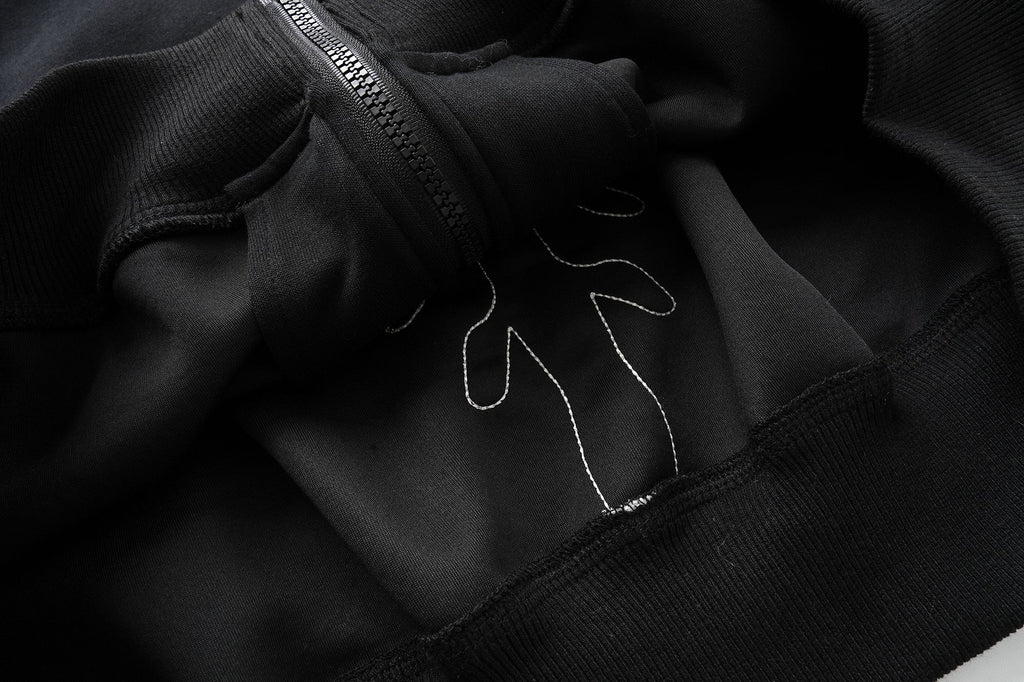 Omirad Skeleton Zip-Up Hoodie