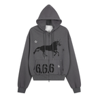Omirad Graphic Zip Hoodie