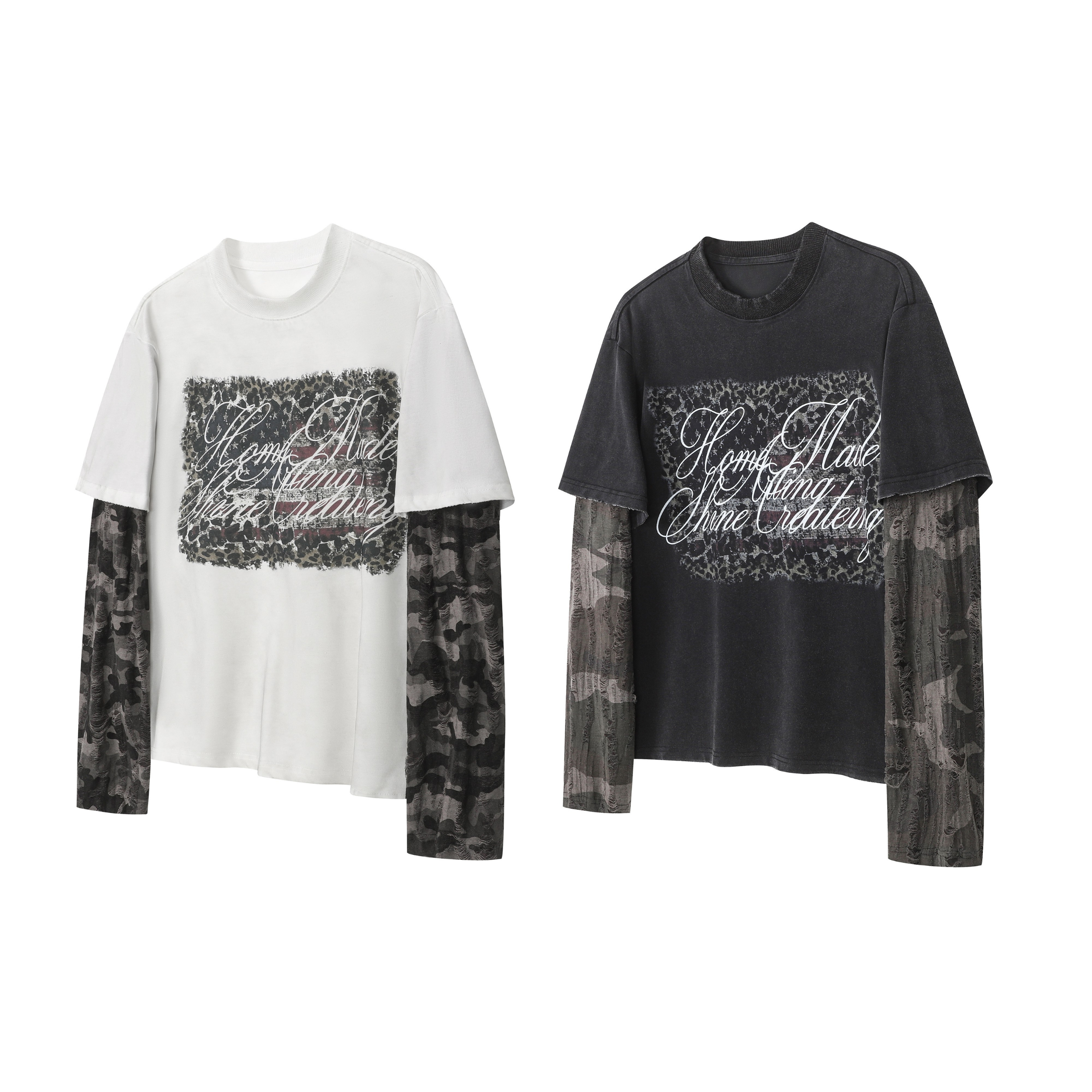 Omirad Layered Script Graphic Tee