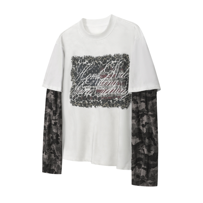 Omirad Layered Script Graphic Tee Main Image
