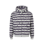 Omirad Zip-Up Graphic Hoodie