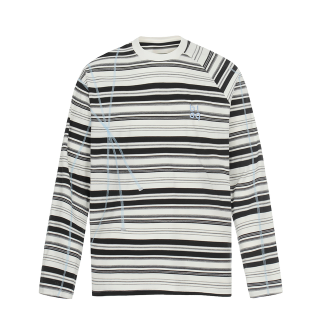 Omirad Striped Long Sleeve Tee Main Image