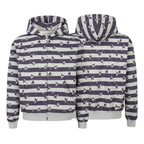Omirad Zip-Up Graphic Hoodie