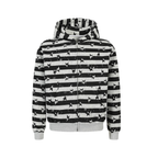 Omirad Zip-Up Graphic Hoodie