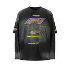 Omirad Racing Graphic Layered Tee