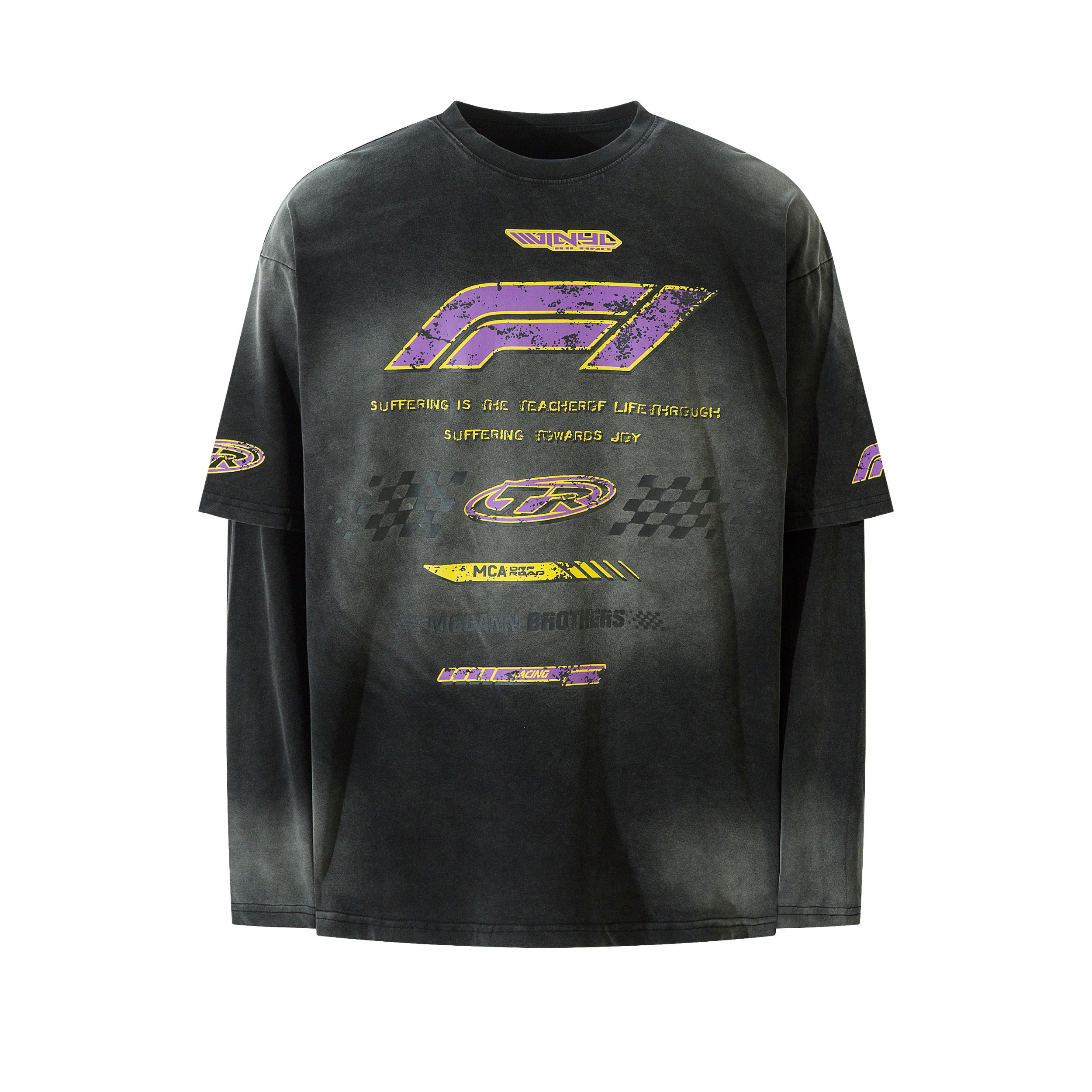 Omirad Racing Graphic Layered Tee