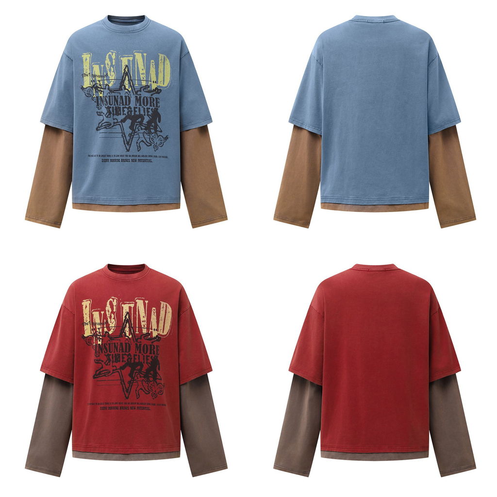 Omirad Layered Graphic Tee