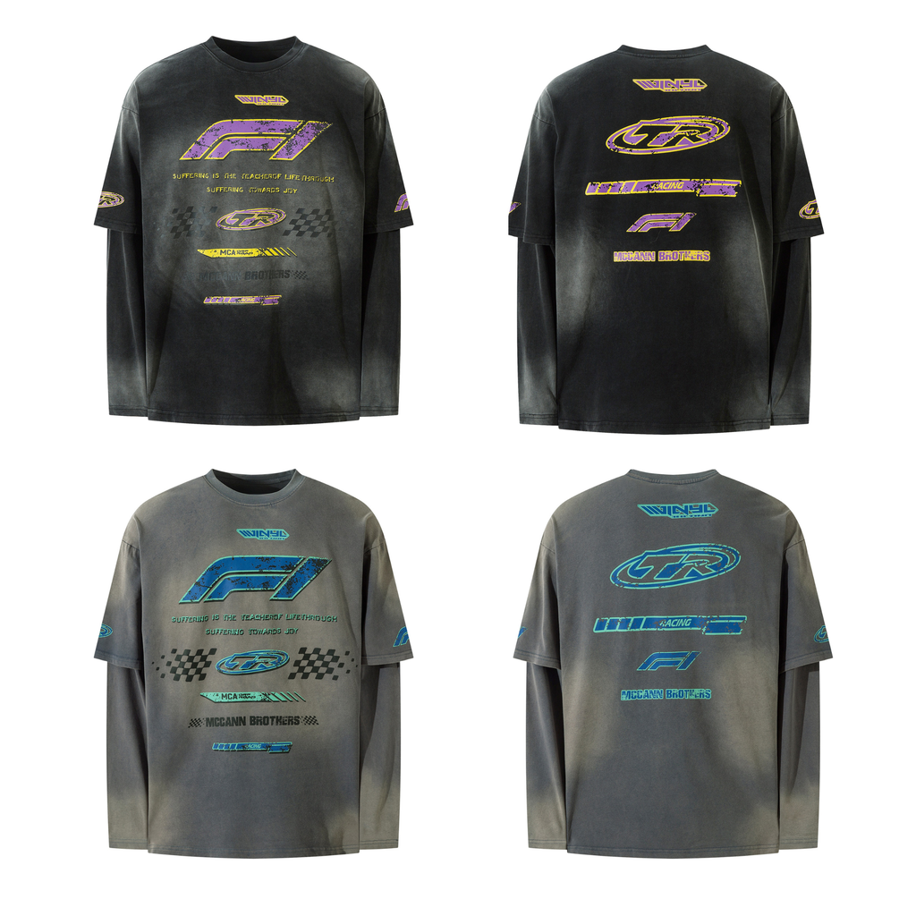 Omirad Racing Graphic Layered Tee