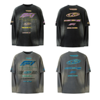 Omirad Racing Graphic Layered Tee