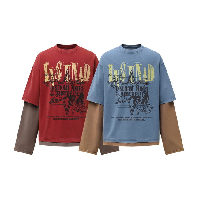 Omirad Layered Graphic Tee Hover Image