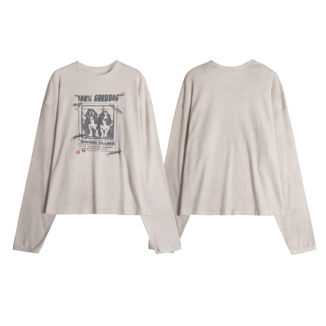Omirad Vintage Graphic Long Sleeve Tee Hover Image