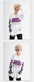 Omirad ON78 Graphic Long-Sleeve Cotton Tee