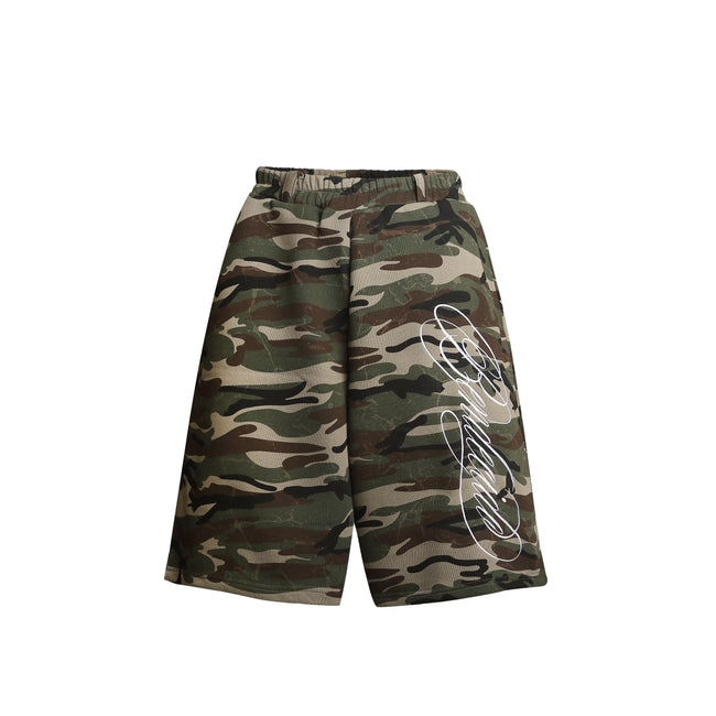 Omirad Camo Print Loose Shorts Main Image