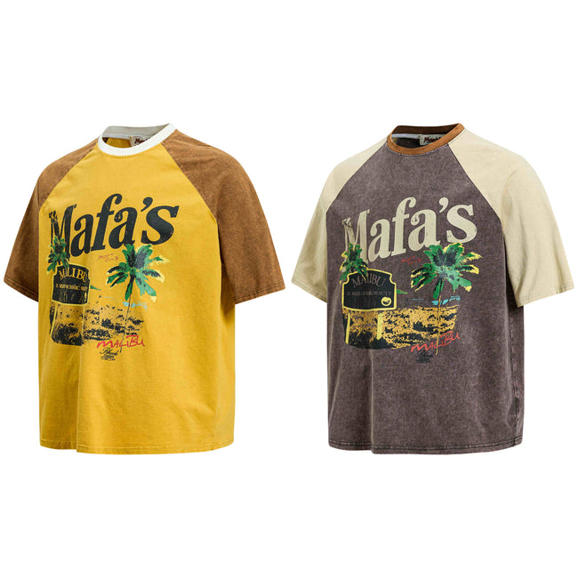Omirad Malibu Washed Raglan Tee Main Image