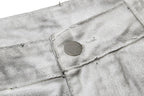 Omirad Washed Utility Flare Denim Jeans