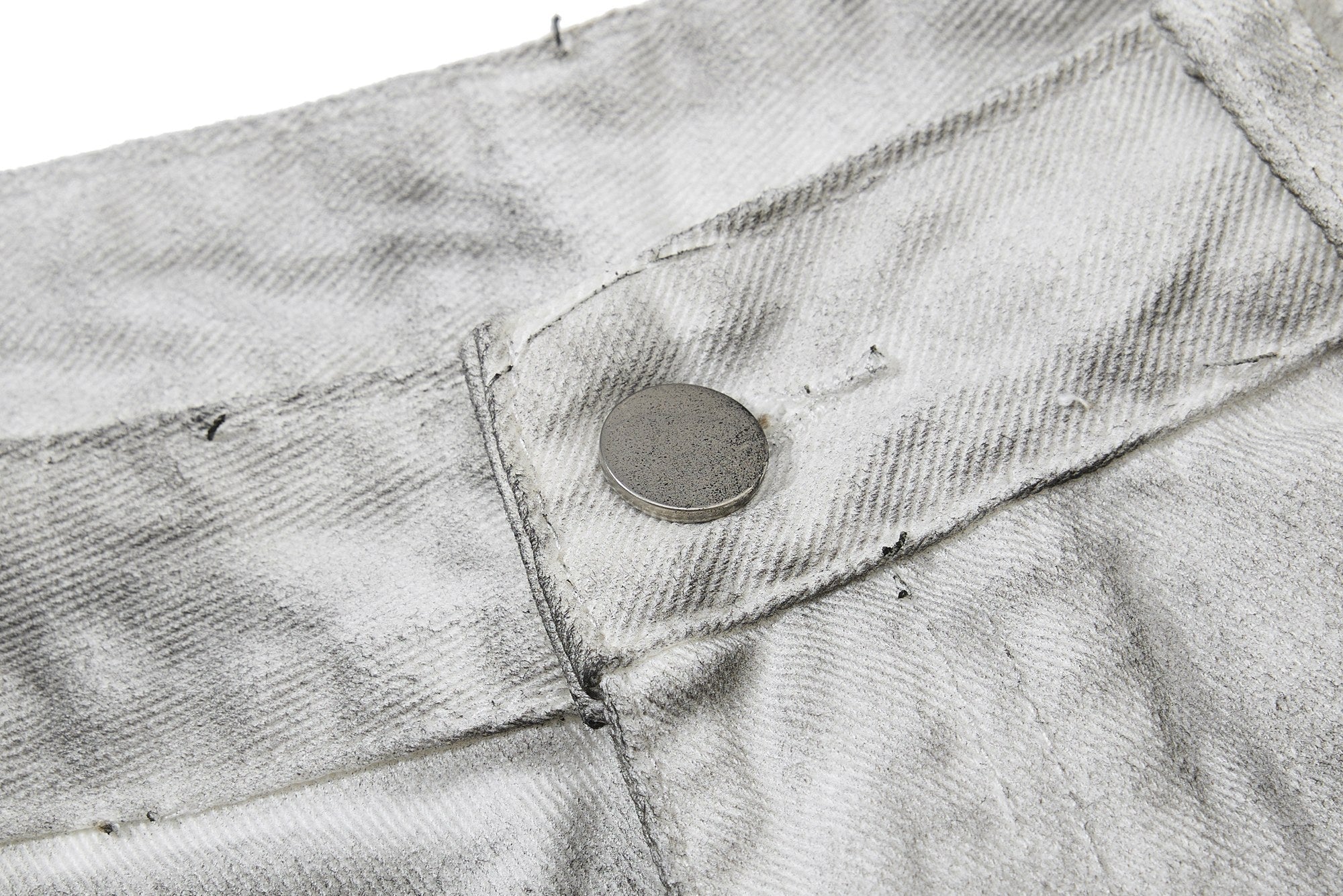 Omirad Washed Utility Flare Denim Jeans