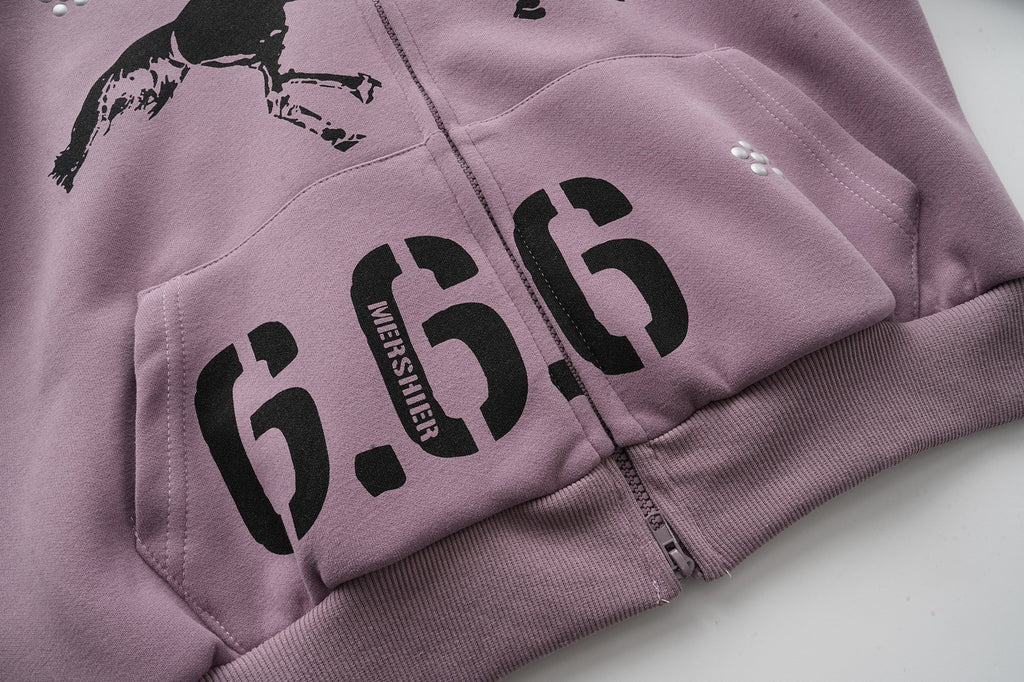 Omirad Graphic Zip Hoodie