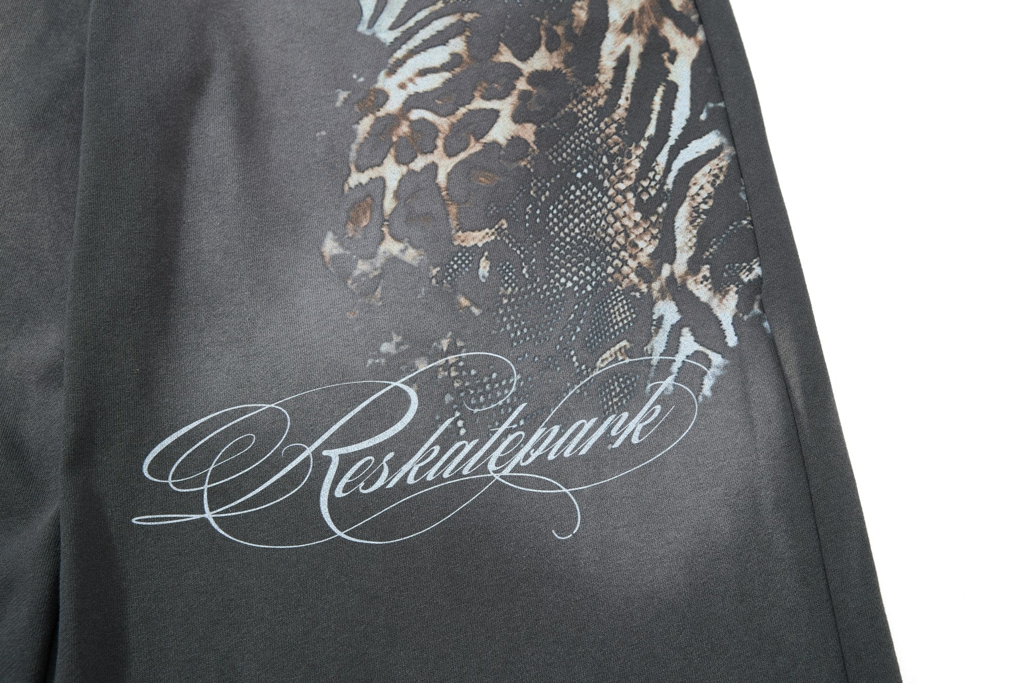 Omirad Vintage Leopard Layered Sweatpants