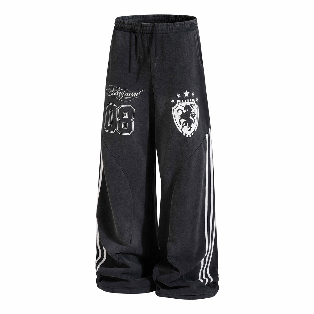 Omirad Wide-Leg Track Sweatpants