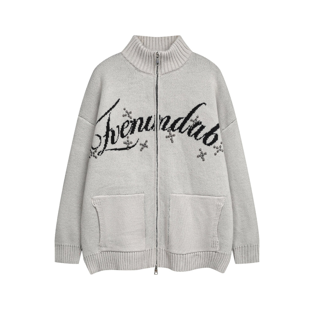 Omirad Eye Vision Knit Zip Cardigan