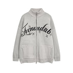 Omirad Eye Vision Knit Zip Cardigan