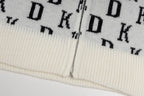 Omirad DK Allover Knit Zip Hoodie