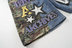 Omirad Camo Patch Denim Jorts