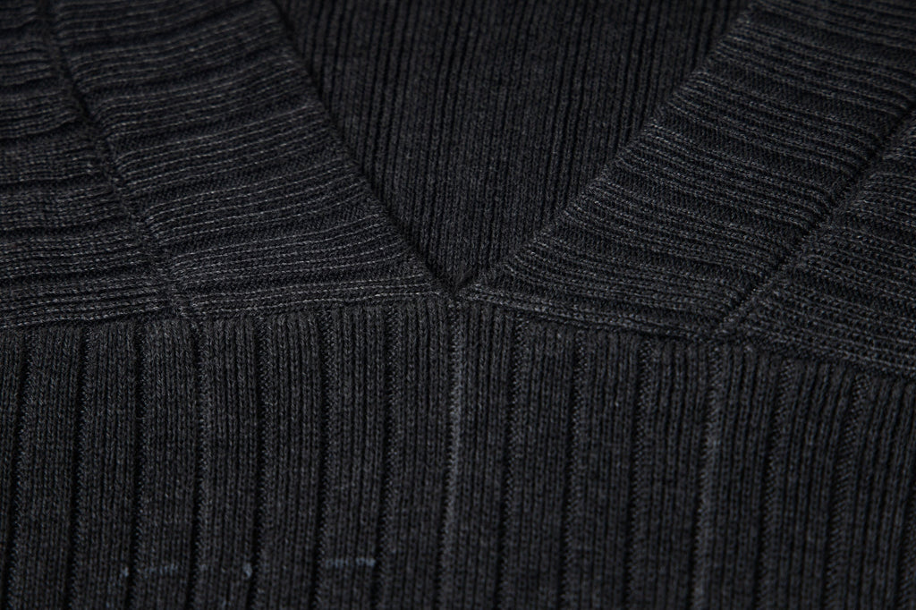 Omirad Graphic Ribbed Knit Top