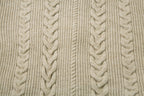 Omirad Cable Knit Zip-Up Sweater Jacket