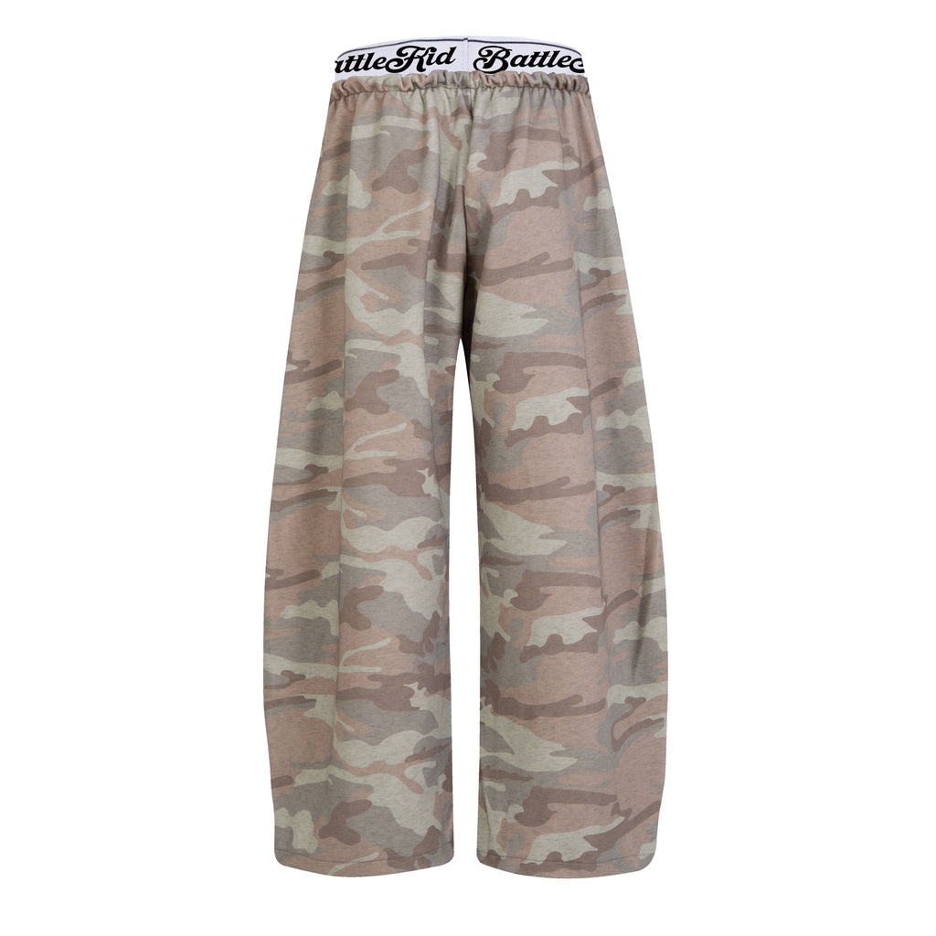 Omirad Script Logo Wide-Leg Sweatpants