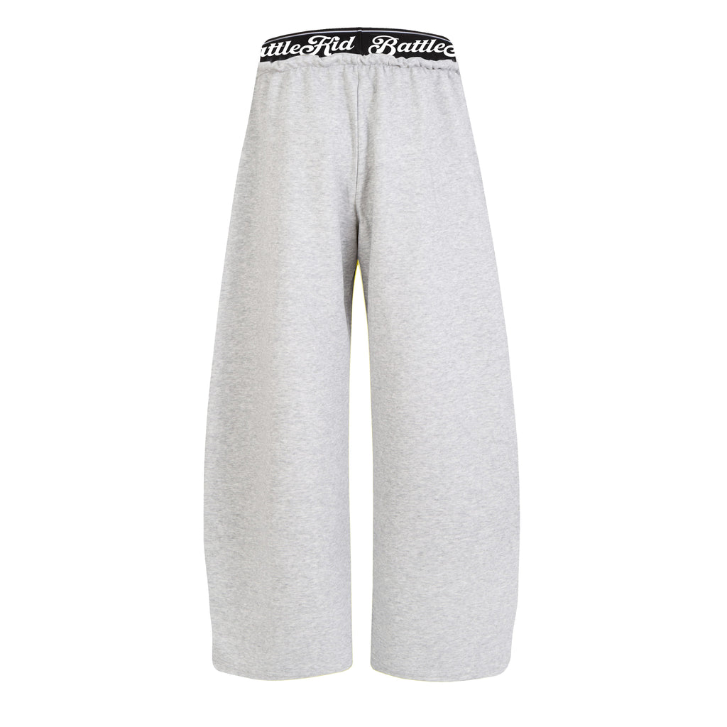 Omirad Script Logo Wide-Leg Sweatpants