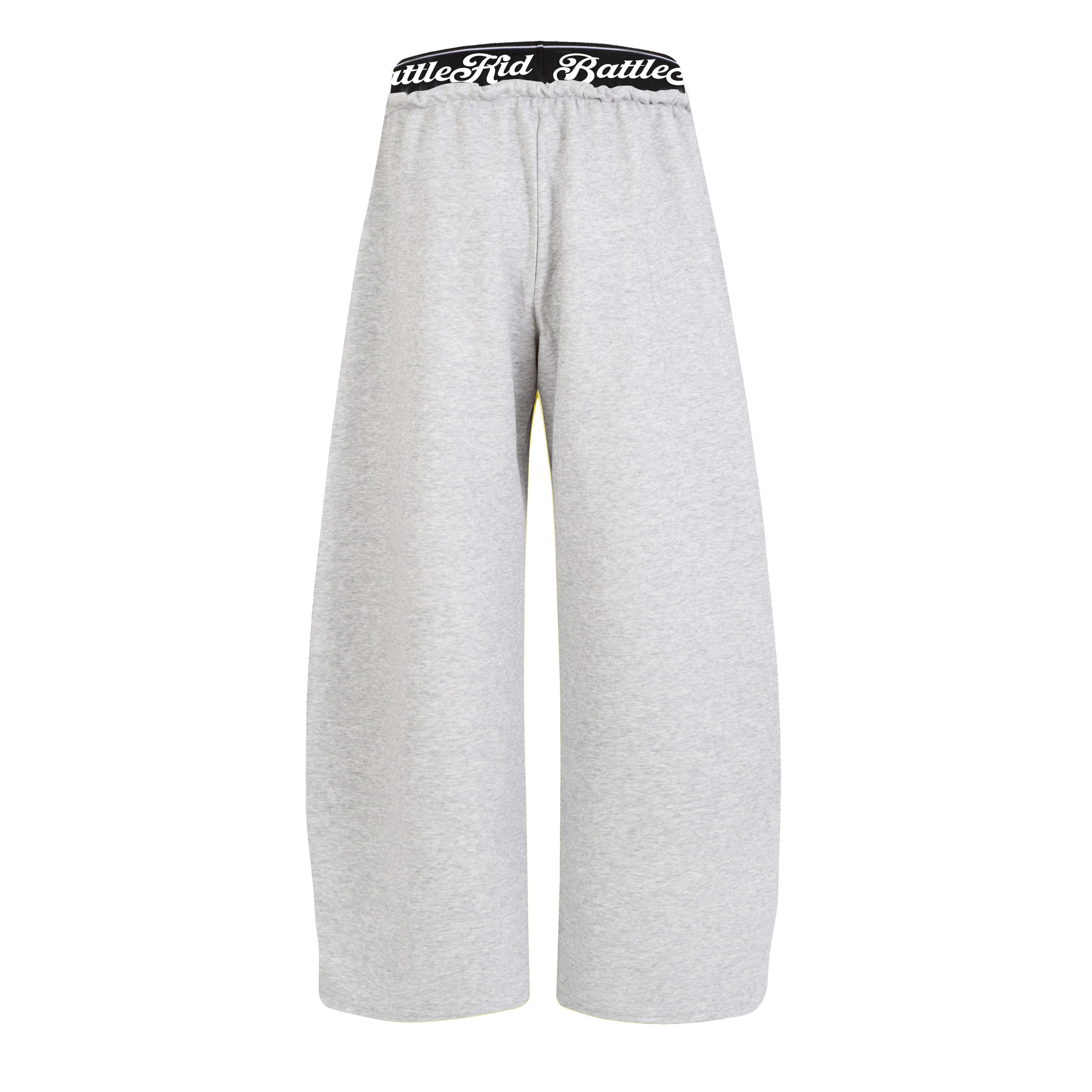Omirad Script Logo Wide-Leg Sweatpants