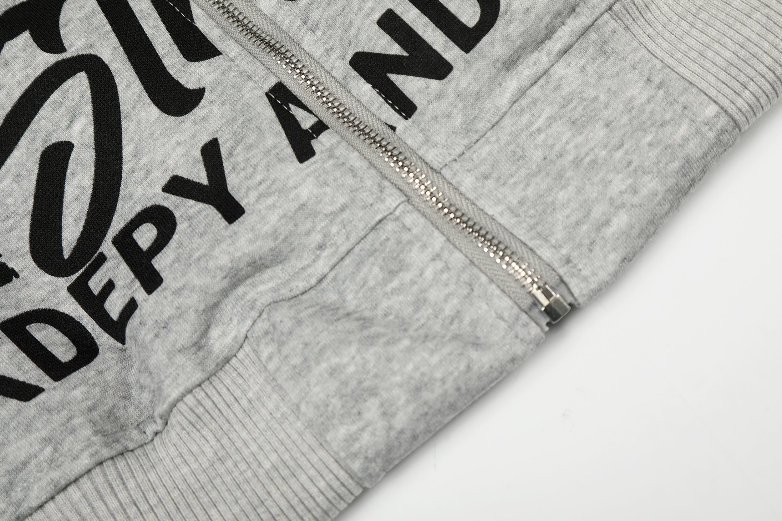 Omirad Street Manifesto Graphic Zip Hoodie