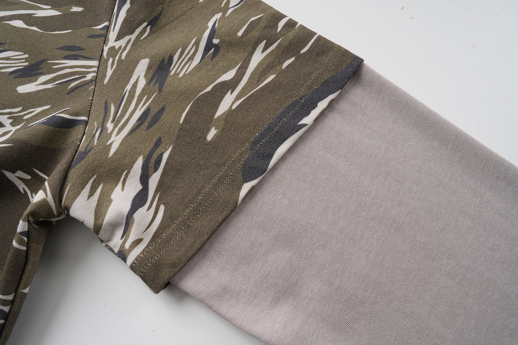 Omirad Camo Layered Long Sleeve Tee*