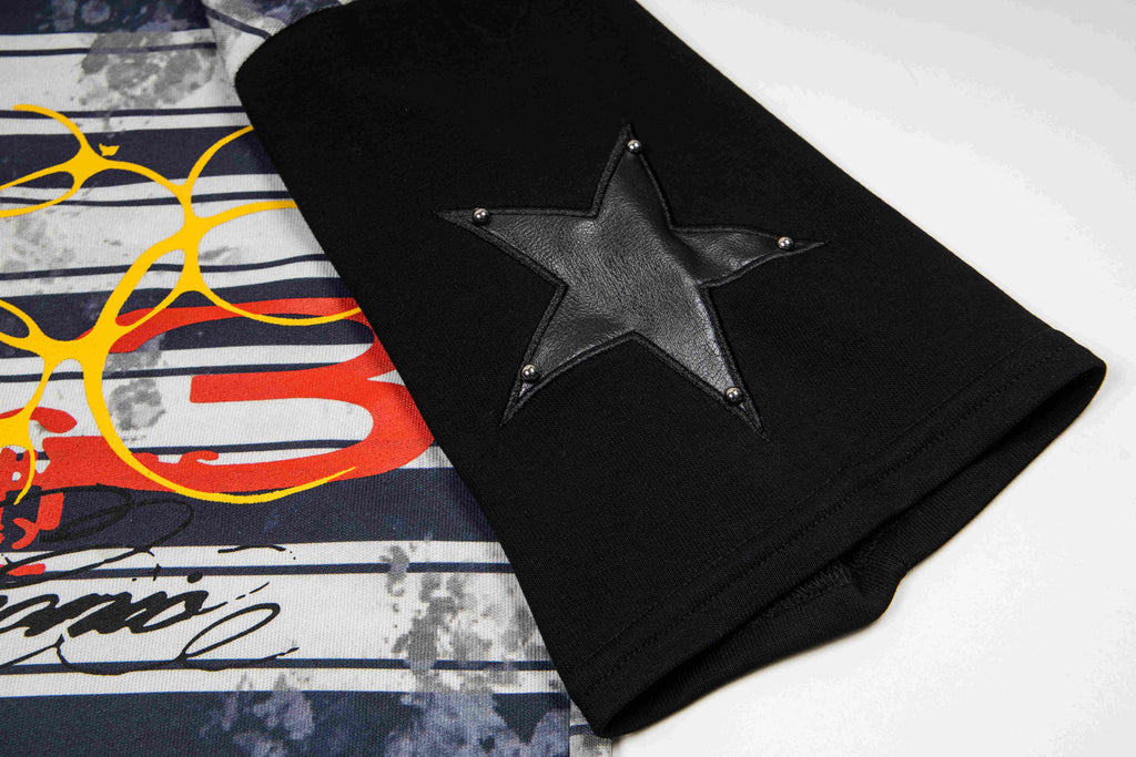 Omirad Vintage Stripe Polo Tee